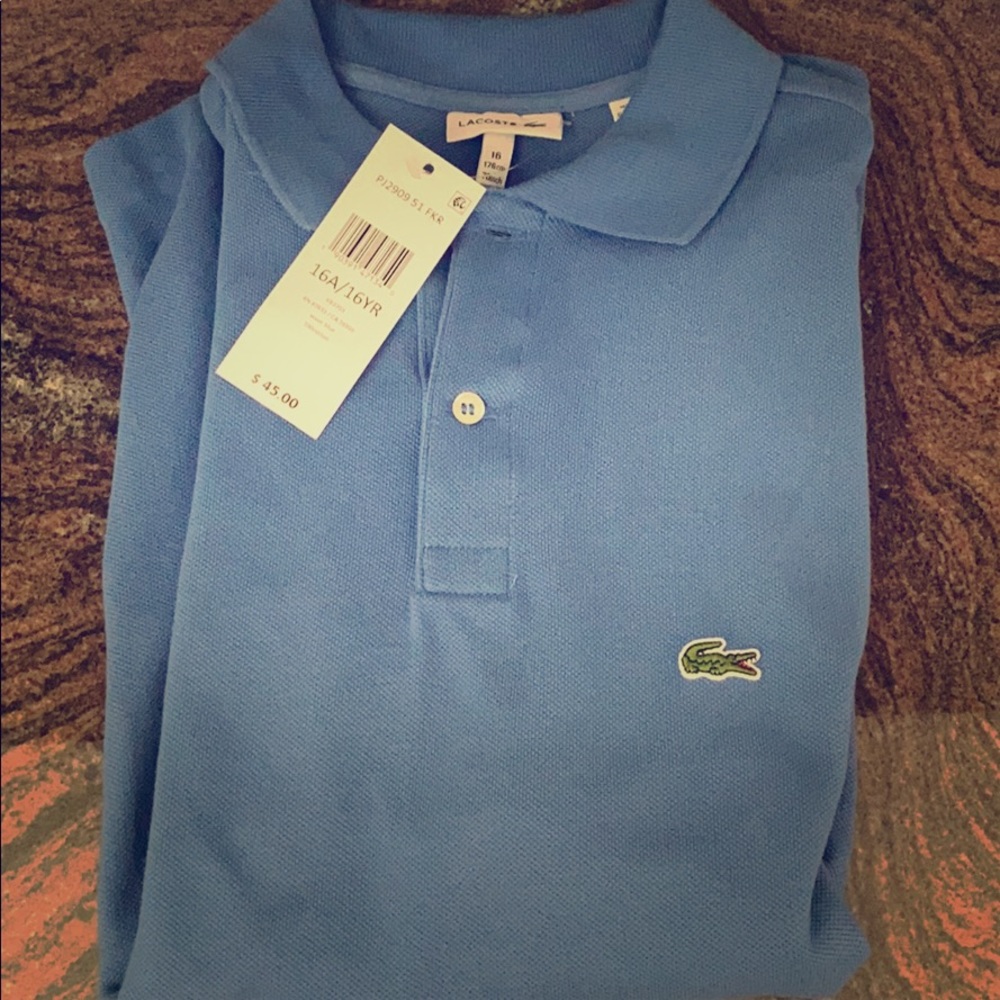 Boys Lacoste polo